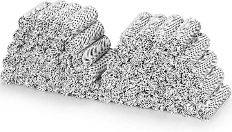 Biange Cooling Towels (40"x 12", Pack of 60), 10 Gray+10Light Blue+10 Dark Blue+10 Green+10 Purple+10 Red,OR 60 Gray - Image 1